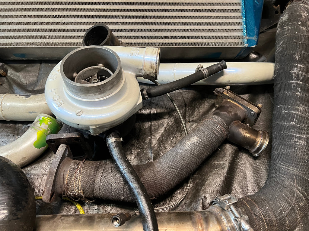 BNM Rotated Turbo Kit W/ GT3582, Perrin FMIC & Piping For 02-07 Subaru WRX STi