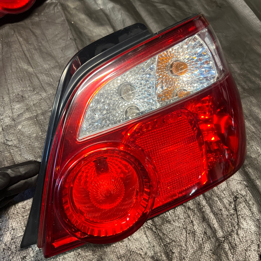 2004-2007 Subaru Impreza Tail Lights Sedan Set Pair WRX/STi Genuine
