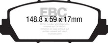 Load image into Gallery viewer, EBC 12+ Acura RDX 3.5 Yellowstuff Front Brake Pads