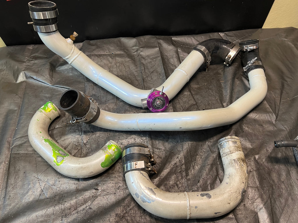 BNM Rotated Turbo Kit W/ GT3582, Perrin FMIC & Piping For 02-07 Subaru WRX STi