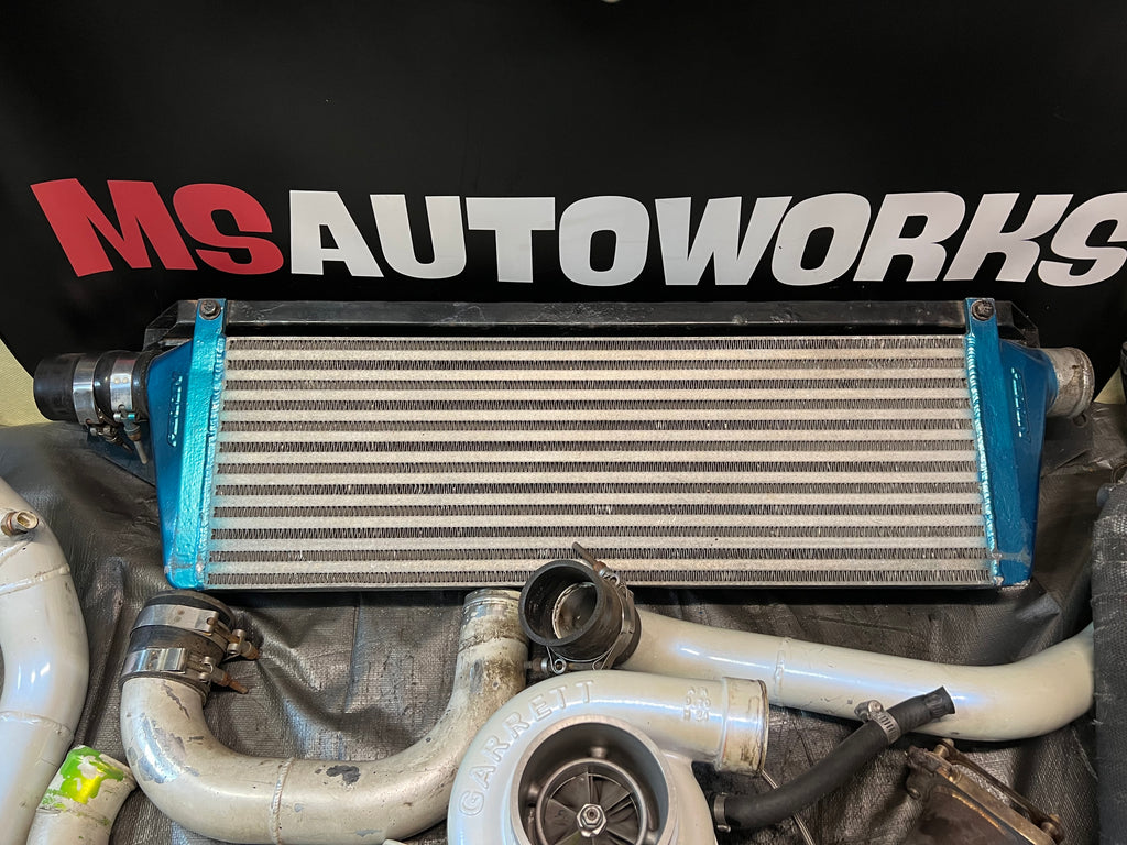 BNM Rotated Turbo Kit W/ GT3582, Perrin FMIC & Piping For 02-07 Subaru WRX STi
