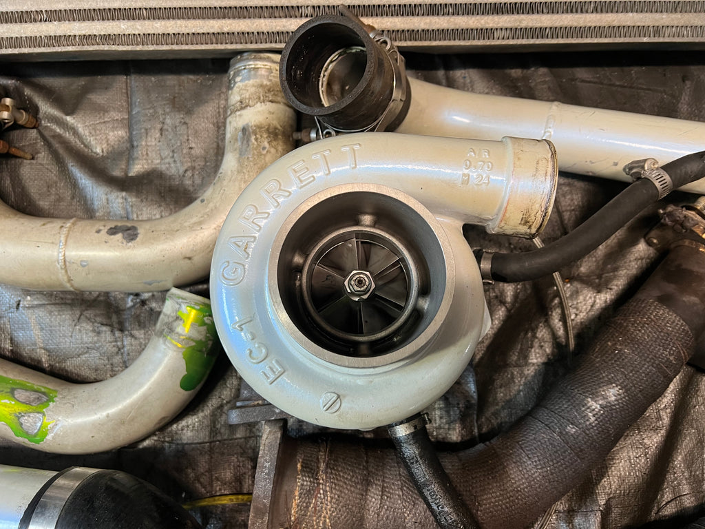 BNM Rotated Turbo Kit W/ GT3582, Perrin FMIC & Piping For 02-07 Subaru WRX STi