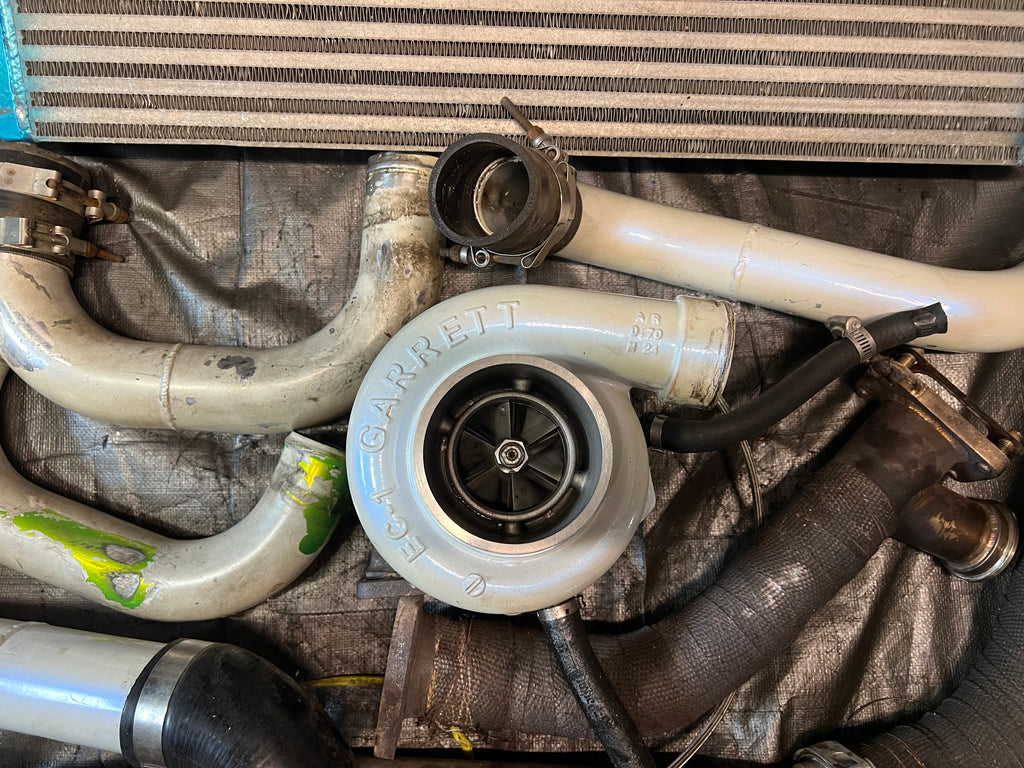 BNM Rotated Turbo Kit W/ GT3582, Perrin FMIC & Piping For 02-07 Subaru WRX STi