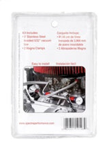 Load image into Gallery viewer, Spectre Stainless Steel Flex Vacuum Hose 5/32in. - 3ft. - Chrome